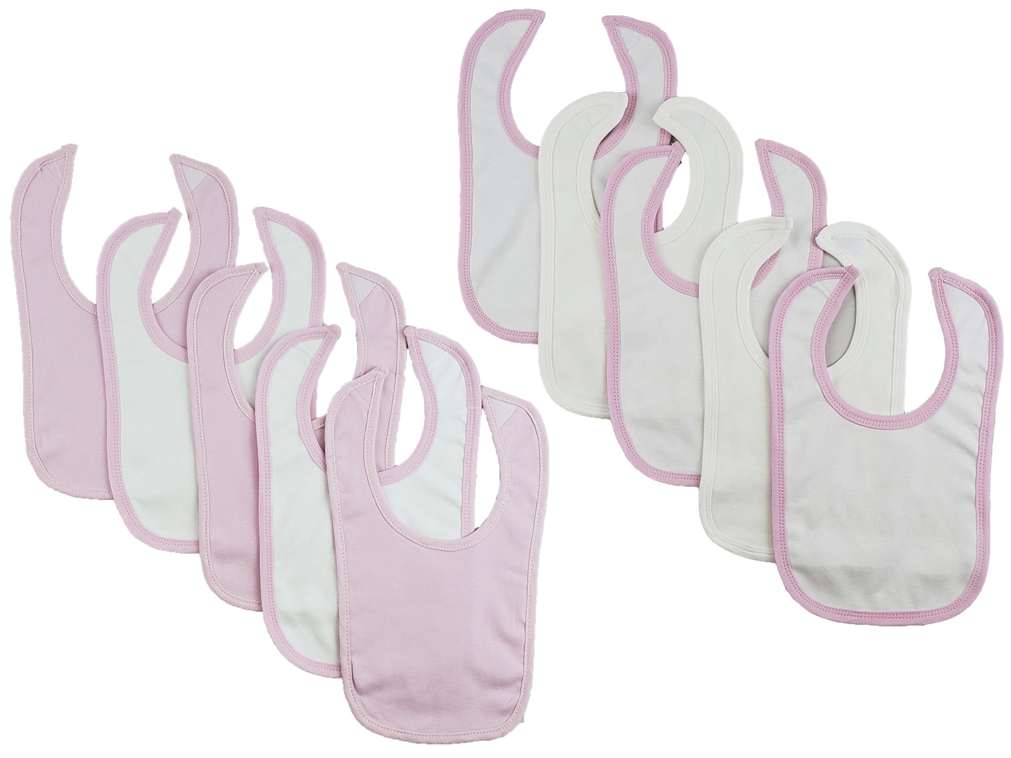 10-Pack Soft & Absorbent Baby Bibs for Feeding & Drooling – Essential Infant Mealtime Set