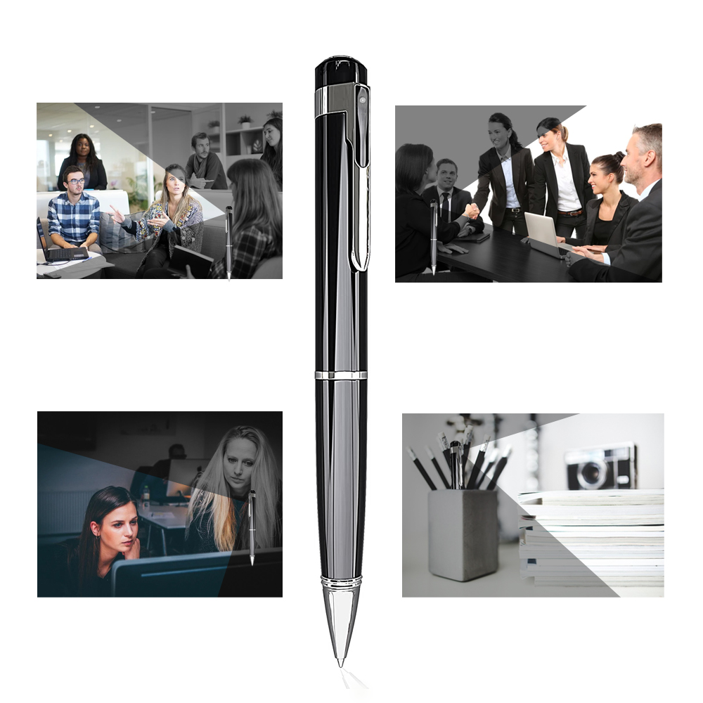 1080P Mini Hidden Spy Pen Camera - Portable Pocket Video Recorder