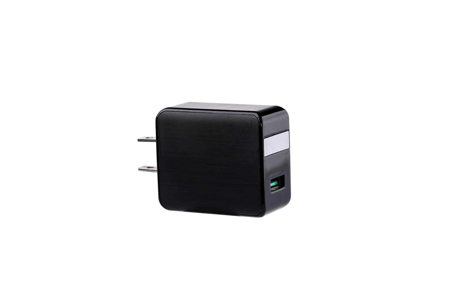 1080P HD WiFi Hidden Camera Wall Charger with Night Vision for Home Security