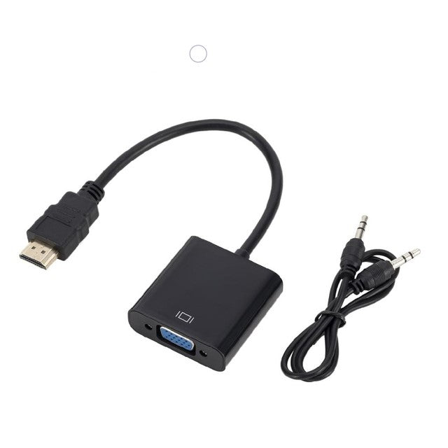 1080P HDMI to VGA Adapter for Xbox PS4 PC - High-Definition Video Converter