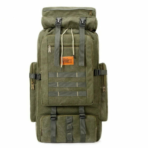 100L Large Capacity Waterproof Hiking Backpack - 3D Suspension Camping Rucksack